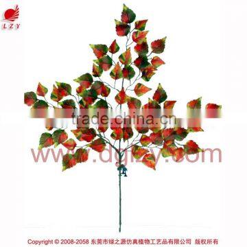 Autumn plant art minds red leaves artificial maple tree