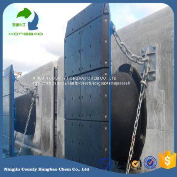 Factory Export Cheap Price Anti Abrasion Colorful Dock Fender Pad UV Resist UHMWPE Marine Fender Pad Board photo-3