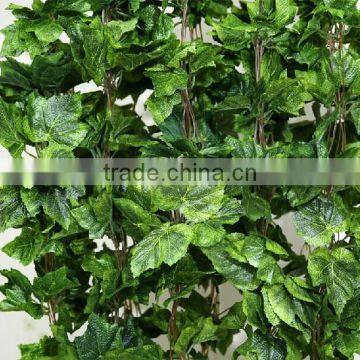 Top Quliaty Artificial Grape Garland Grape Leaves Hanging Vine photo-3