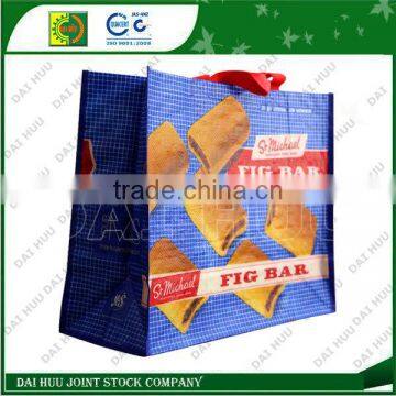 Various printed fashional PP woven tote bag for shopping