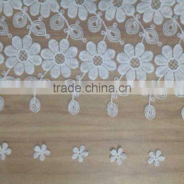 white snowflake oranza lace fabric