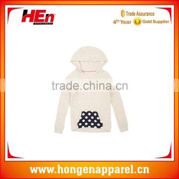 Hongen apparel sublimation blank pullover hoodie