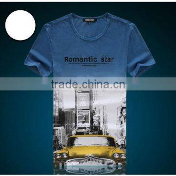 2016 round neck short sleeve t shirt custom, dri fit t shirt, blank t shirt china wholesale