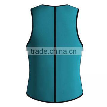 shuoyang Men's Slimming Body Shaper Tank Top Athletic Neoprene Sauna Vest SY- MS001