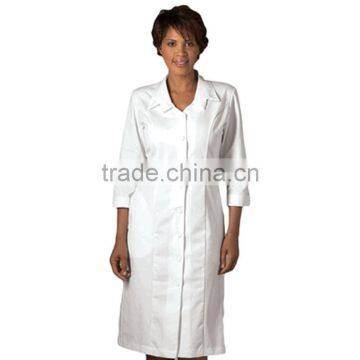 Facotry Custom Hospital Female Design Nurse White Uniform photo-4