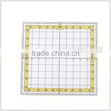 Chinese Manufactuere OEM Small Plastic PVC Flexible Square Protractor # KPP-6 photo-2