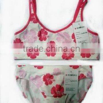 Seamless Girls' Suit (bra & brief)