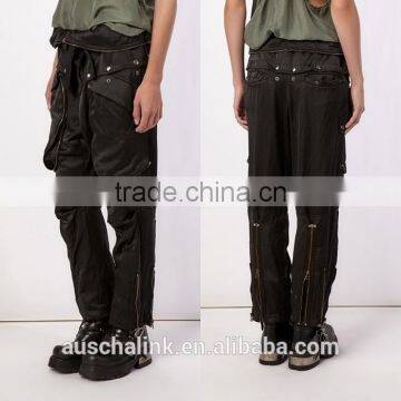 2016 Newest Oversized Pocket Design Women Baggy Trousers photo-5