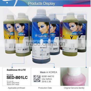 High Quality Wholesale Dye Kiian Sublimation Ink for DX-5.