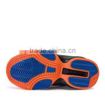 China Brand Sport Cheap Basketball Shoes Sneakers Sample for Children, High Top Kids Basket Ball Shoe for Girls Boys Best photo-3