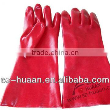 PVC gloves heavy duty Chemical resistant Gloves