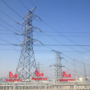 MEGATRO 220KV 2E6 SJ2 double circuit medium angle tension tower