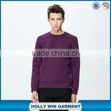 Wholesale Cheap o Neck Casual Sweater Shirts Blank photo-1