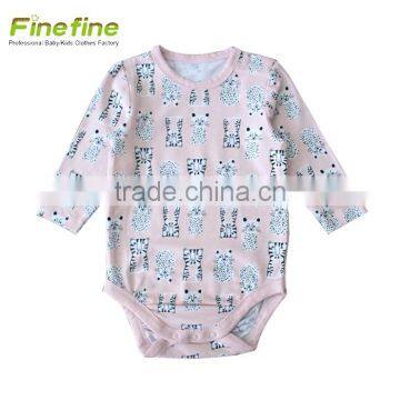 Simple Design Printed Baby Romper Oem Manufacturer Baby Clothes