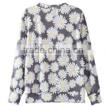 Runwaylover EY2353B New Design 2017 Ladies Fashion Printed Hoodies photo-5