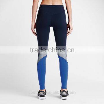 Latest Hot Selling Comfortable Fabric Running Tights Woman Leggings With Breathable Mesh Panels photo-5