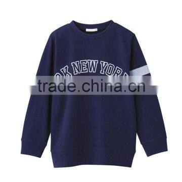 long sleeve boys pullover sweatshirt custom wholesale made in china