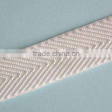 Elastic Twill Tape, Herringbone Nylon Tape