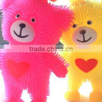 Flashing Puffer Ball /light up Lovely Bear Puffer Ball photo-3