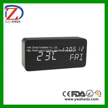 Wooden Luxury Table New Led Alarm Clock photo-3