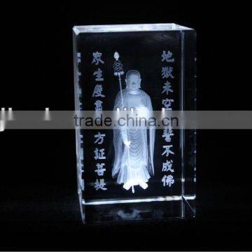 high quanlity 3D laser engraving crystal cube