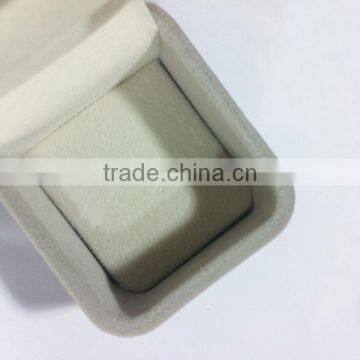 Soft Flocked Velour Jewelry Box Ring Box Gift Packing photo-5