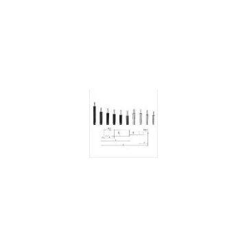 100MM gas spring for office chair black surface gas spring steel material gas spring