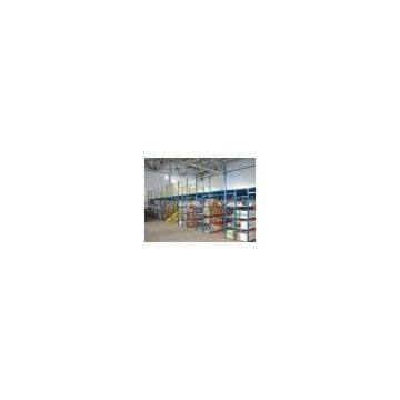 Two frames Steel warehouse manual storage longspan shelving for heavy goods storage