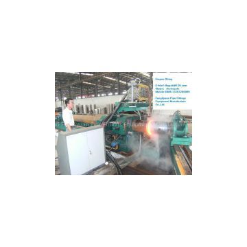 induction heating hydraulic press for bending steel pipe