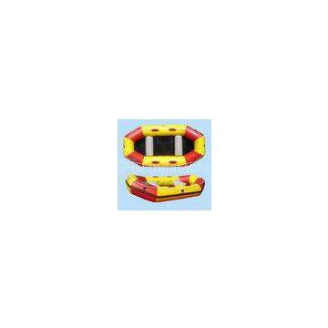 0.9mm PVC Red Commercial Tarpaulin Inflatable Raft Boat, Inflatable Fishing Raft YHRB002