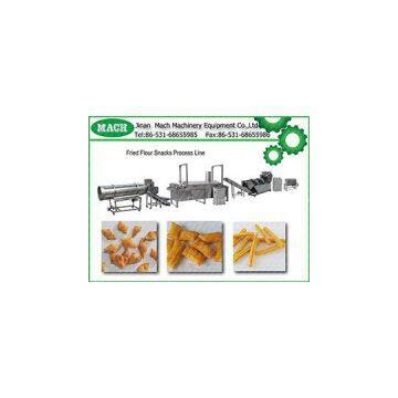 Fried wheat flour snacks food machinery