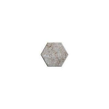12mm Decorative Non - Toxic Hexagon Seamless Artificial Marble Acrylic Sheet Tiles