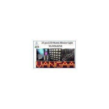 25 Heads10w RGB LED Matrix Blinder Wonderful Effect Show Light