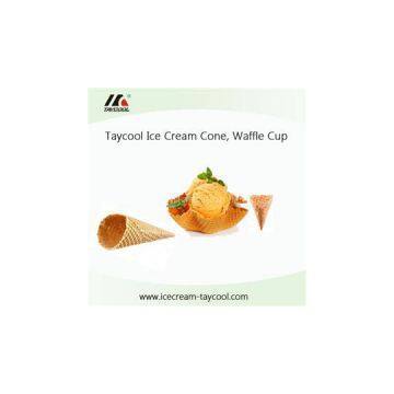 Delicious Customized Multiple Flavors Ice Cream Waffle Cones