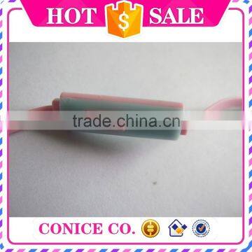 Super Bass Stereo 3.5mm Metal Jack Flat Cable Wired Silicone Plug In-ear Earbuds Earphone photo-5