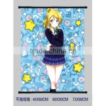 Japanese Anime Love Live Painting Hanging Wall Scroll Cosplay Poster Home Decoration