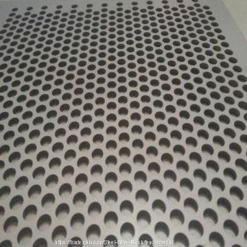 Low Carbon Plain Steel Perforated Panel