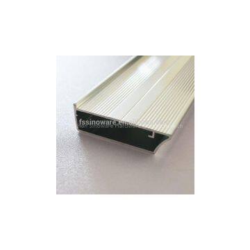 Frameless anodizing aluminum profile for cupboard door