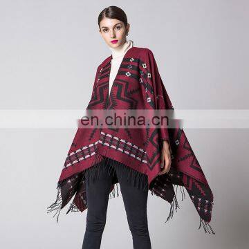 Cross Plum Lengthening Cashmere National Wind Travelling Shawl Scarf photo-2