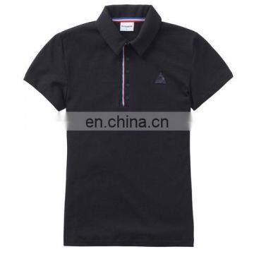 Slim fit heather grey blank custom embroidery logo fashion plain short sleeve dry fit polo shirt