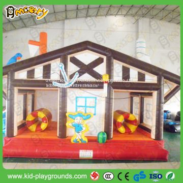 Factory price Inflatable bounce houses, banners kids jumping house, bounce house to purchase