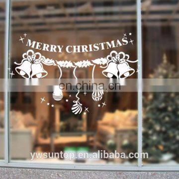 Merry Christmas Double Bell Window/Wall Sticker Christmas Decoration