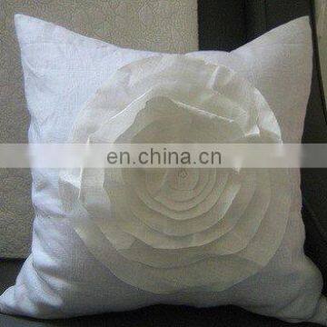 pillowcase with embroidery and hemstitch