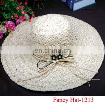 Fashion Newest Women Weave straw hat wholesale custom