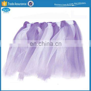 Girls Purple White Color Tutu Skirt for party costume dressup