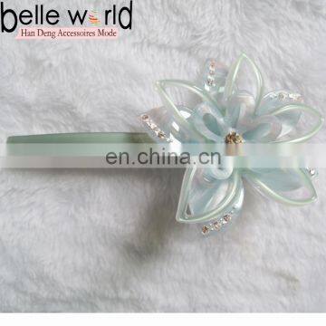 New fashion flower design acetate cellouse hair berrette clip