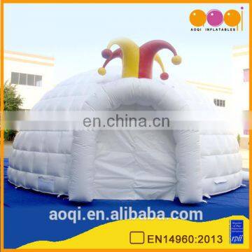 AOQI different design clown hat inflatable dome tent for party from china