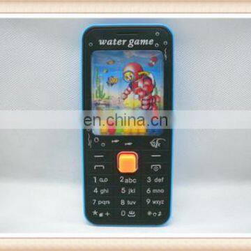 plastic cell phone water game mobile toy for kids