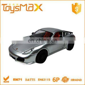 Realistic 4 Channel Gray Radio Control Model Car 1:18 for Kids
