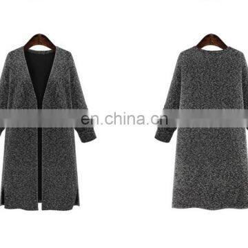 Korea Spring Fashion Coat 2017 Long Sleeve Girls Coat V Neck Coat